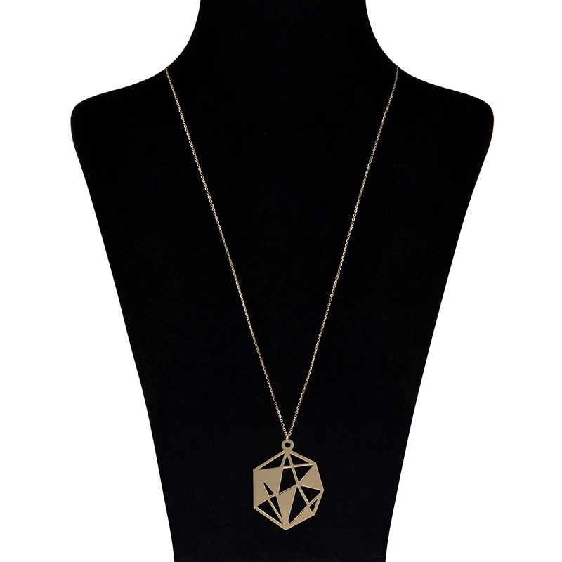 گردنبند طلا 18 عیار طرح زرمان