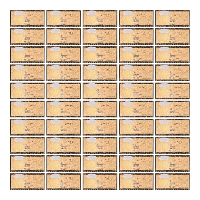 سکه طلا پارس 300 سوتی 18 عیار بسته 50 عددی