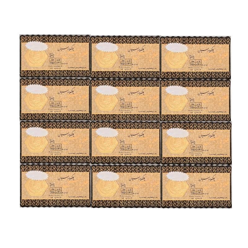 سکه طلا پارس 400 سوتی 18 عیار بسته 12 عددی