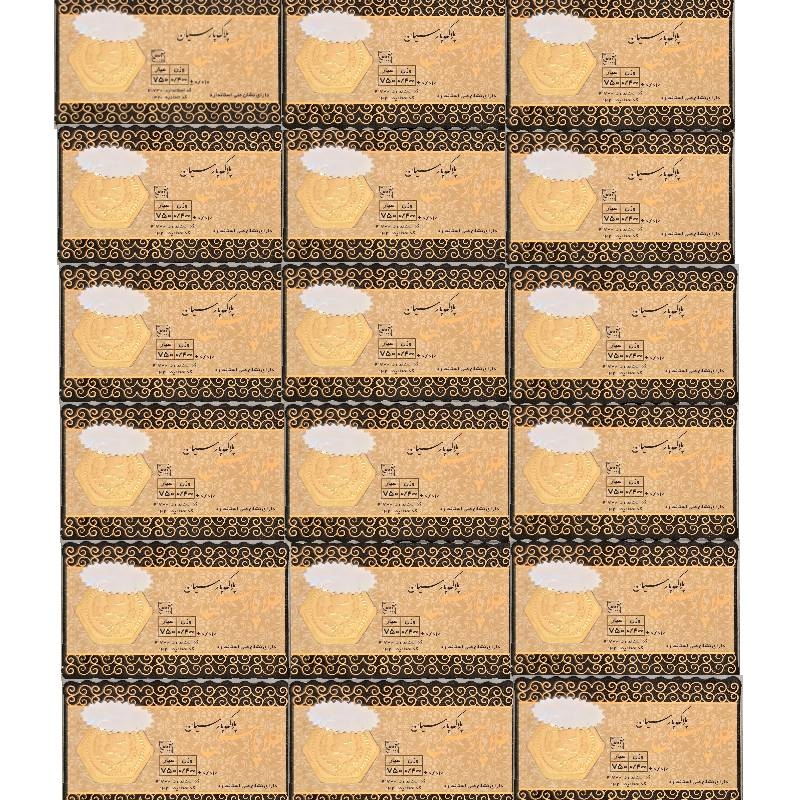 سکه طلا پارس 400 سوتی 18 عیار بسته 18 عددی