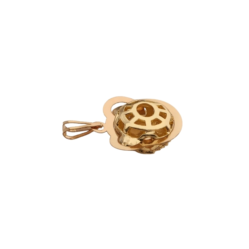 آویز گردنبند طلا 18 عیار زنانه طرح خرس کد 8938 - تصویر 1