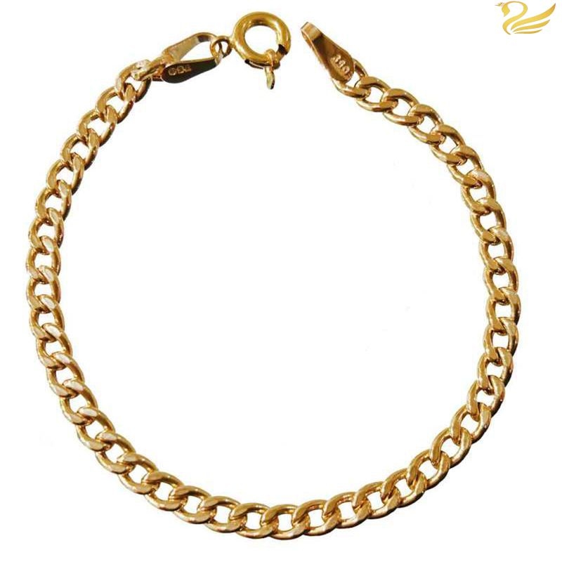 دستبند طلا 18 عیار طرح کارتیه سایز 110